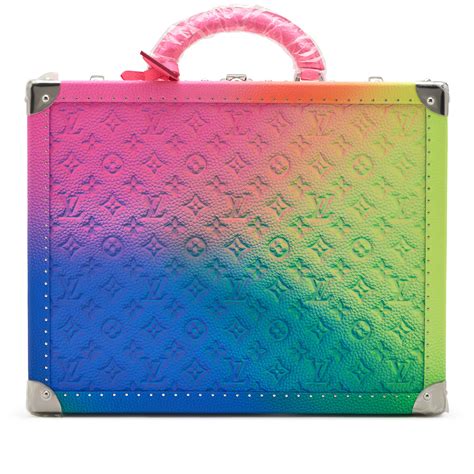 lv rainbow monogram bag
